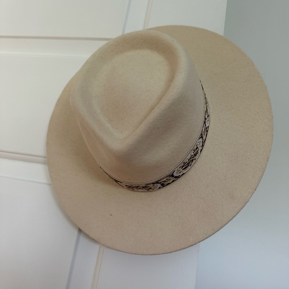 Lack of Colour Cream Hat